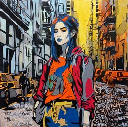 Painting, Tokyo girl, Stoz