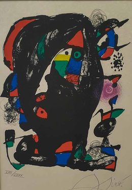 Drucke, Lithographie 1, Joan Miró