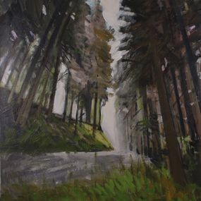 Gemälde, On the Hill, Milan Laciak