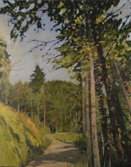 Gemälde, Forest Path, Milan Laciak