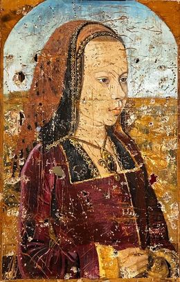 Peinture, Portrait de Marguerite d'Autriche d'après Jean Hey, Joris Ghilini
