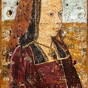 Pintura, Portrait de Marguerite d'Autriche d'après Jean Hey, Joris Ghilini