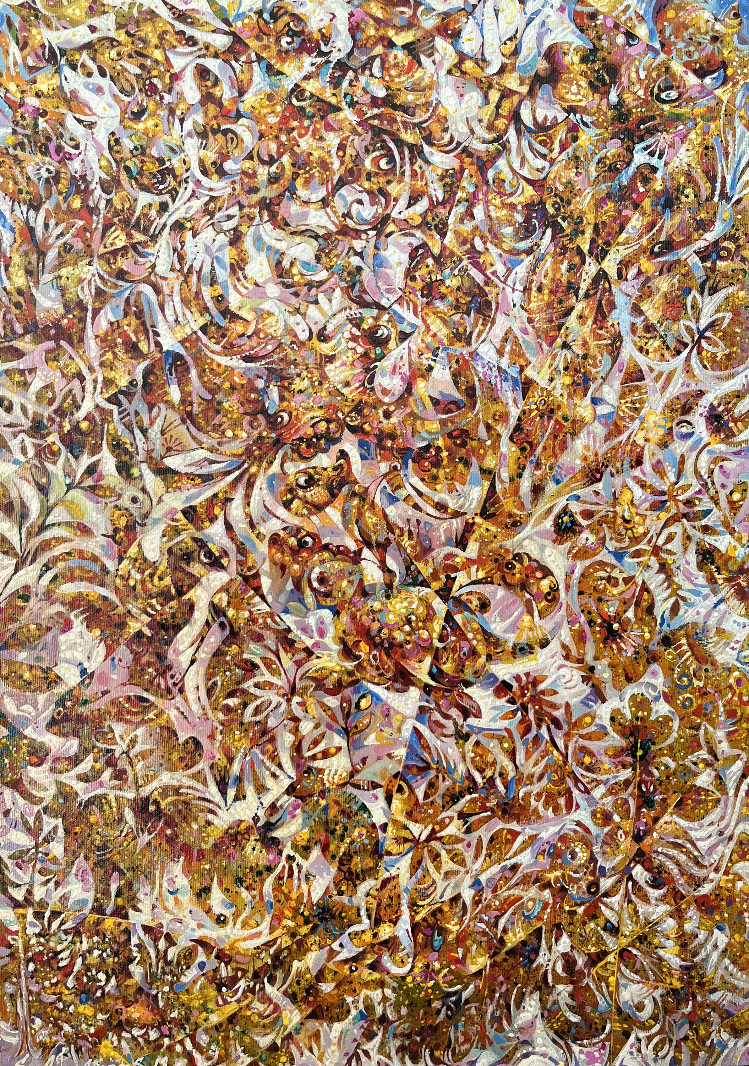 Samvel Atasunts, Golden Abstract Samvel Atasunts, Golden Abstract