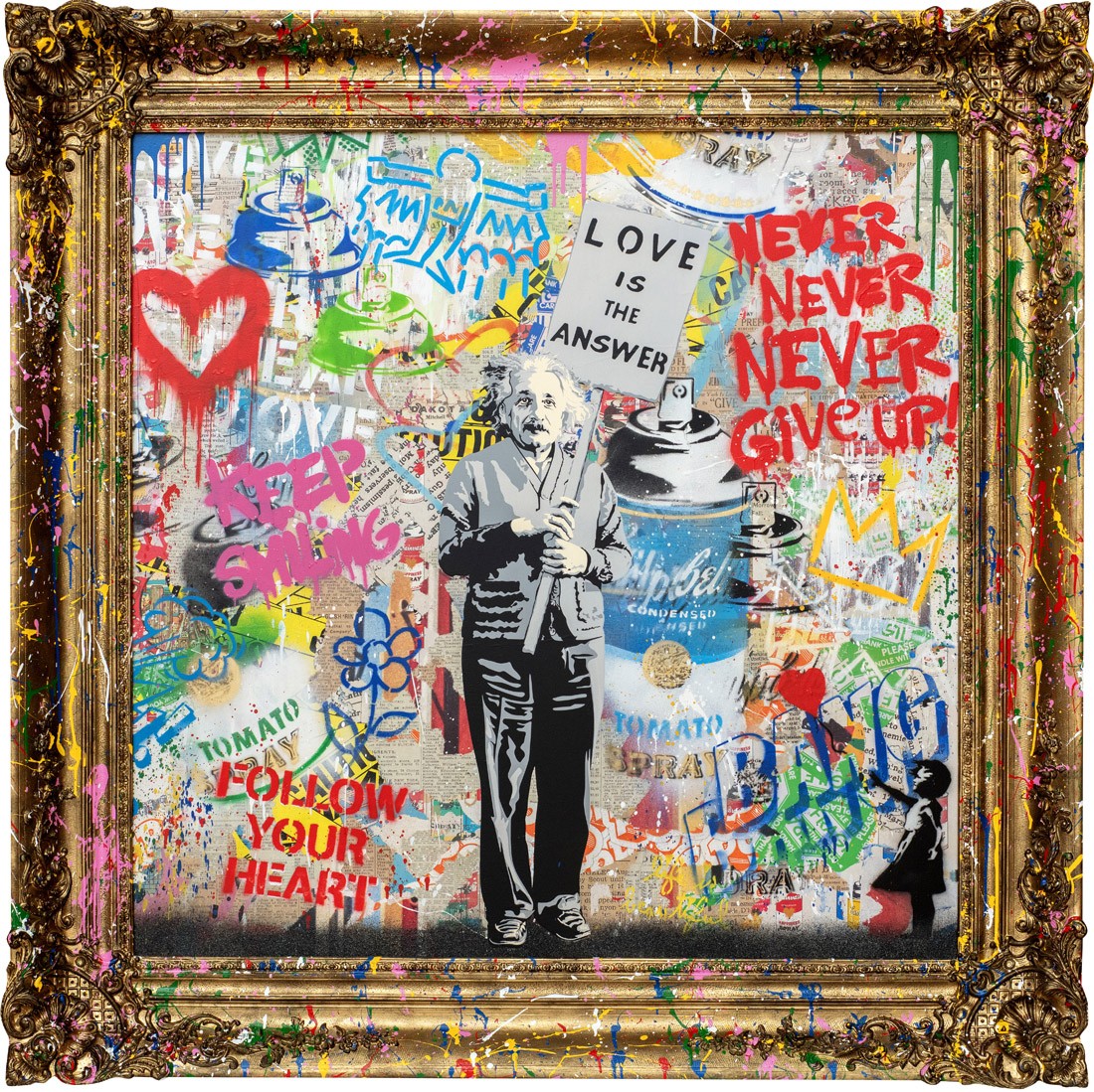 Mr Brainwash, Balloon Girl Mr Brainwash, Balloon Girl