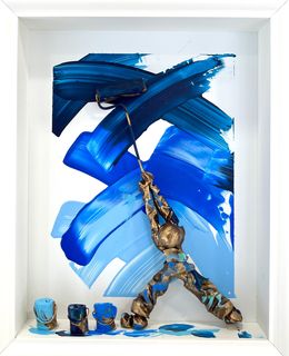 Pintura, Blue Colors 020524, Bernard Saint-Maxent