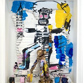 Gemälde, Style Basquiat 010524, Bernard Saint-Maxent