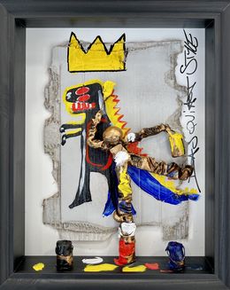 Painting, Style Basquiat 020524, Bernard Saint-Maxent