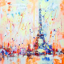 Painting, Magic Paris, Marta Zawadzka