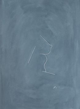Gemälde, Ligne nu N°1, Aurélie Trabaud