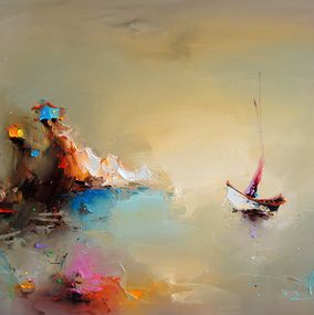Painting, The coasts of dreams, Stanislav Lazarov