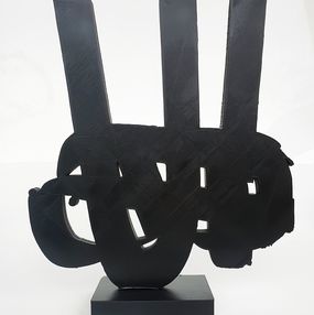 Sculpture, Outre noir pour Soulages, PyB