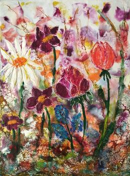 Gemälde, Flowers, Jana Bakicova