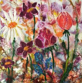 Painting, Flowers, Jana Bakicova