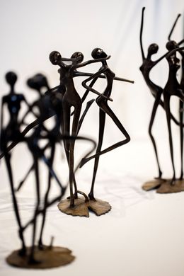 Sculpture, La danse des nymphes - trio, Patricia Grangier