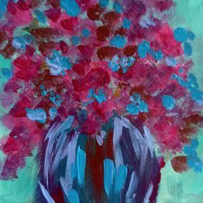 Dessin, The Joy of Summer Flowers, Natalya Mougenot