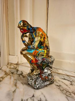 Sculpture, Modern Thinker (Penseur Moderne), Bruno Cantais