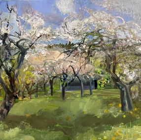 Gemälde, Apple trees, Grazina Vitartaite