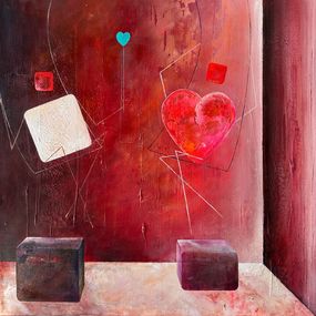 Painting, La tendresse, Isabelle Peirone