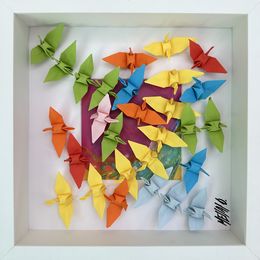 Gemälde, Fiesta... (Origami 2024), Olivier Messas