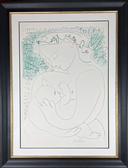 Drucke, La Grande Maternité, Pablo Picasso