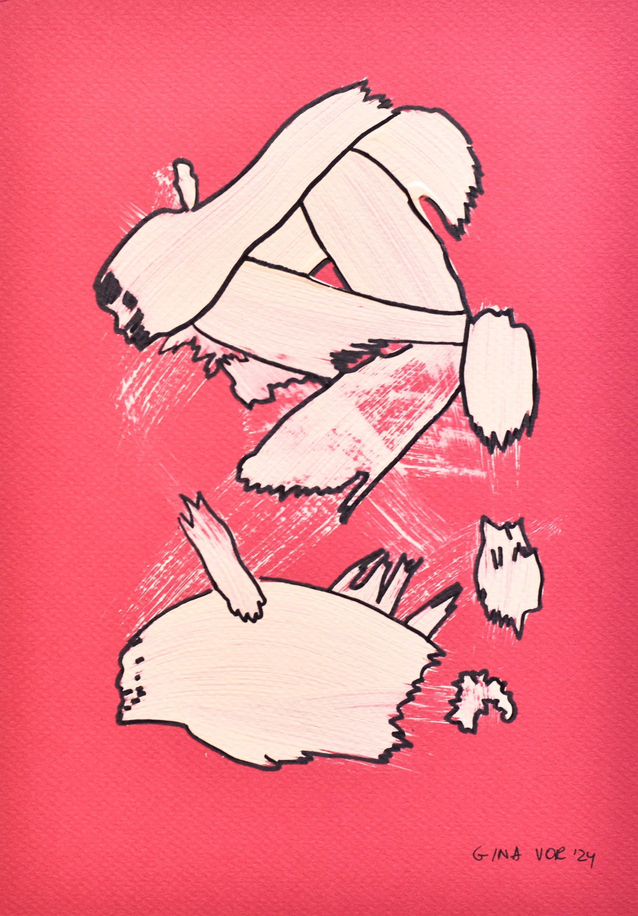 Gina Vor, Abstract No. 76 Gina Vor, Abstract No. 76