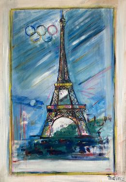 Peinture, Tour Eiffel, Frederic Weisz