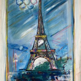 Peinture, Tour Eiffel, Frederic Weisz
