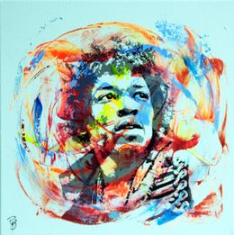 Peinture, Jimi Hendrix, PyB