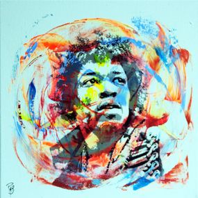 Peinture, Jimi Hendrix, PyB