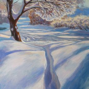 Painting, Sunny Lace Of Winter, Nikolay Dmitriev