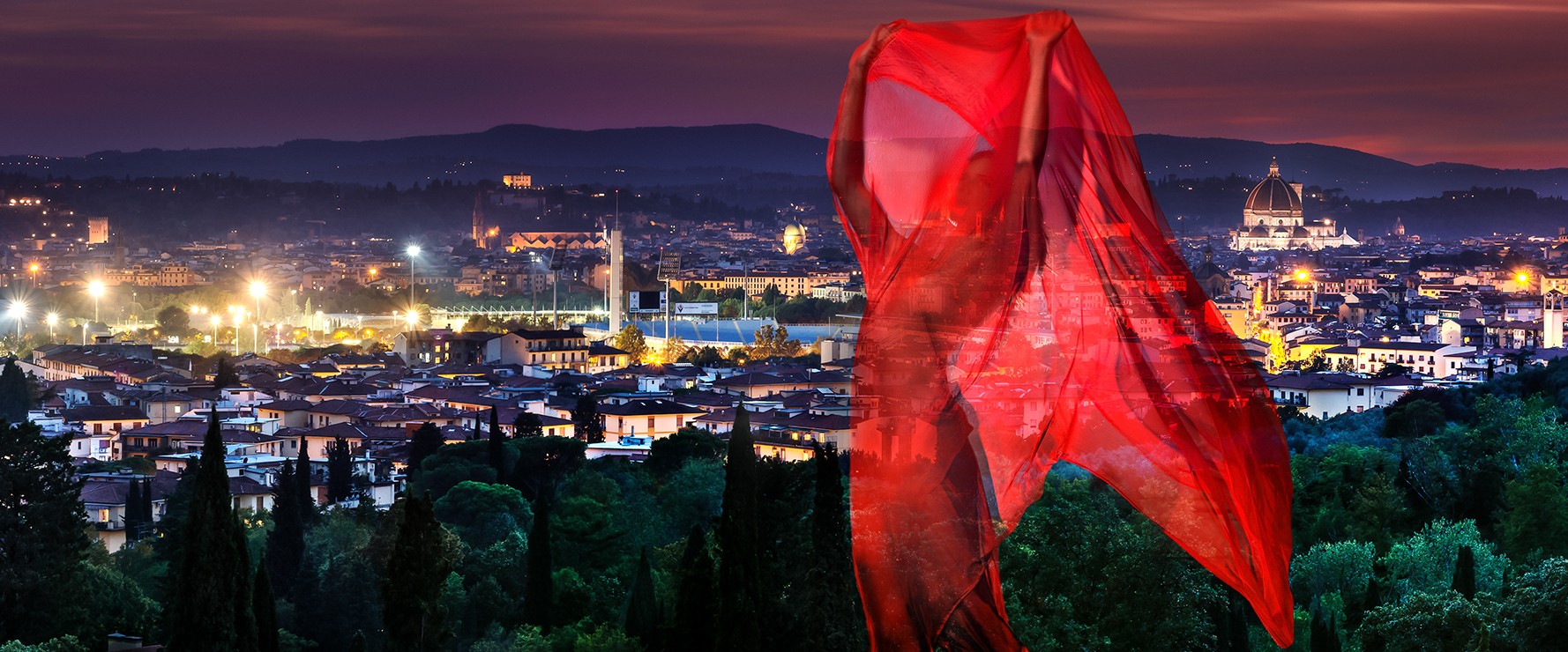 David Drebin, Fantasy In Florence (Lightbox) David Drebin, Fantasy In Florence (Lightbox)