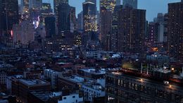 Fotografien, Girl In New York (Lightbox), David Drebin