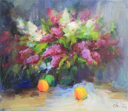 Pintura, Bouquet of lilac, Serhii Cherniakovskyi