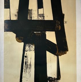 Drucke, Lithographie No 31, Pierre Soulages