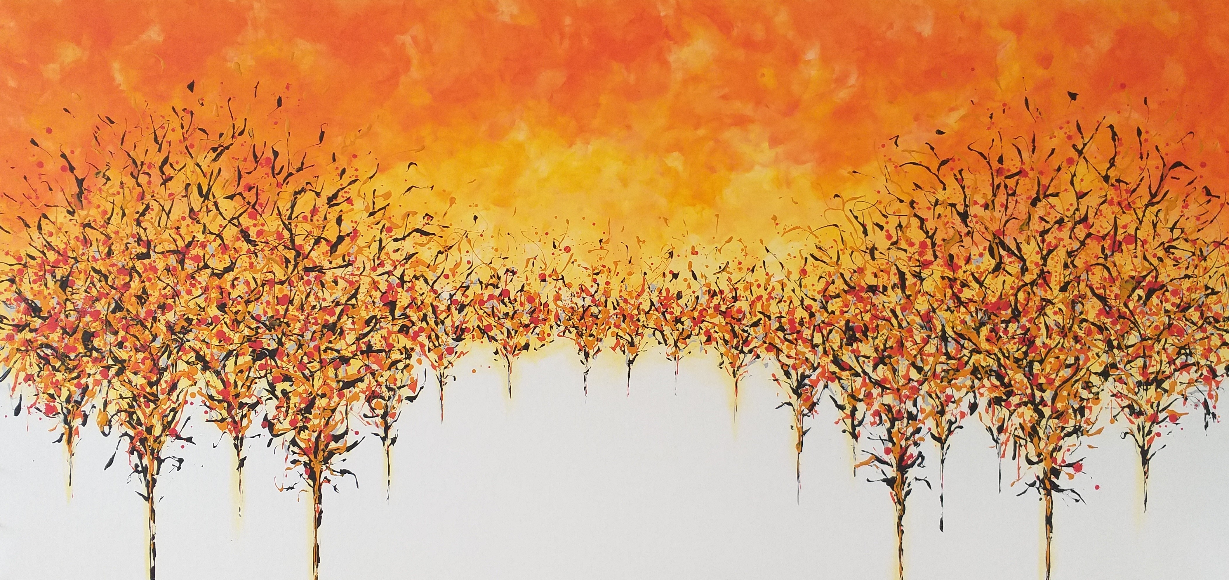 Max Yaskin, Trees at sunset 4 by M.Y. Max Yaskin, Trees at sunset 4 by M.Y.