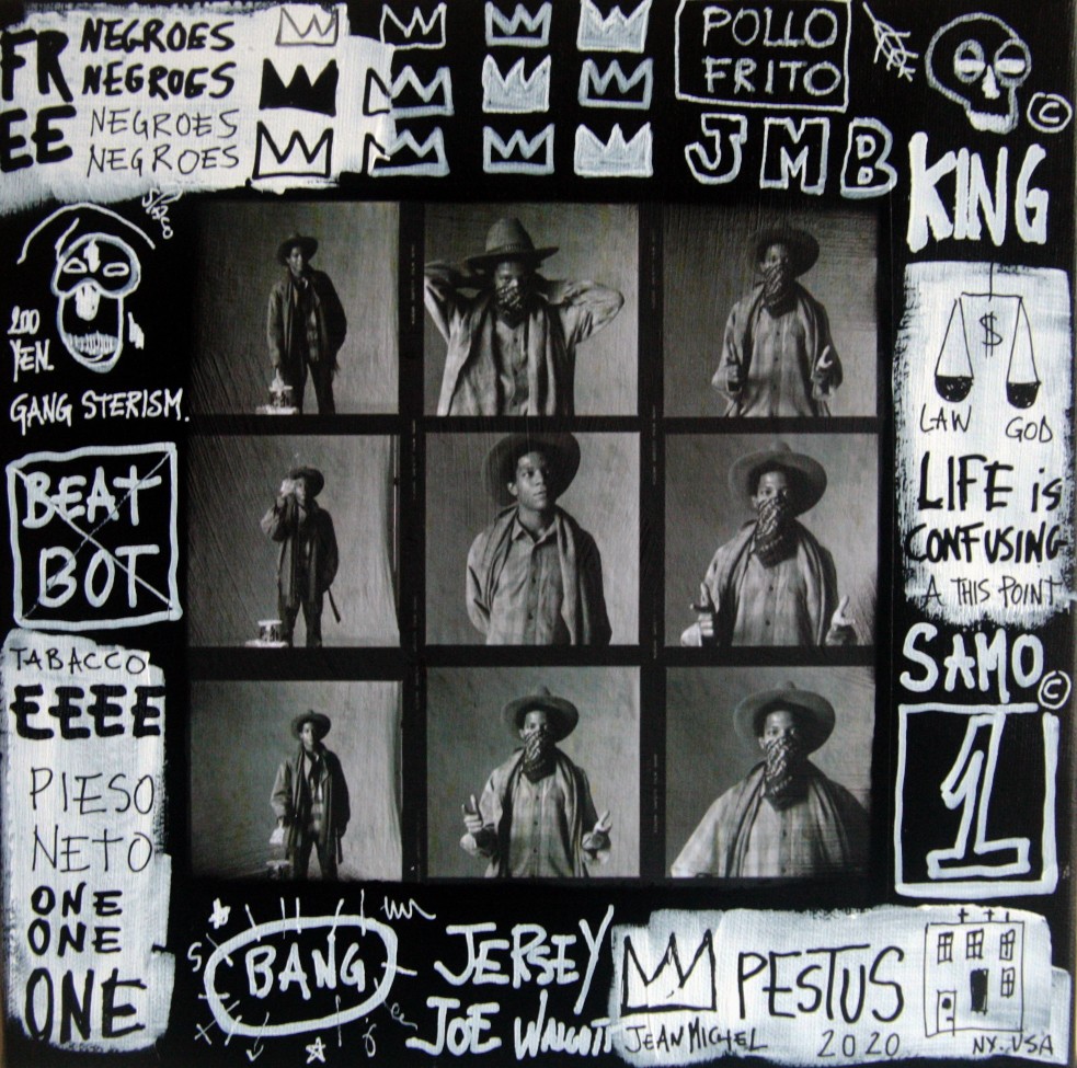 Spaco, Jean-Michel Basquiat JMB Spaco, Jean-Michel Basquiat JMB