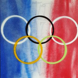 Painting, Jeux Olympiques France, Spaco