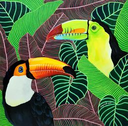 Painting, Tropical Delight, Sreya Gupta