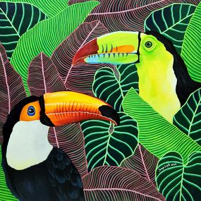 Gemälde, Tropical Delight, Sreya Gupta