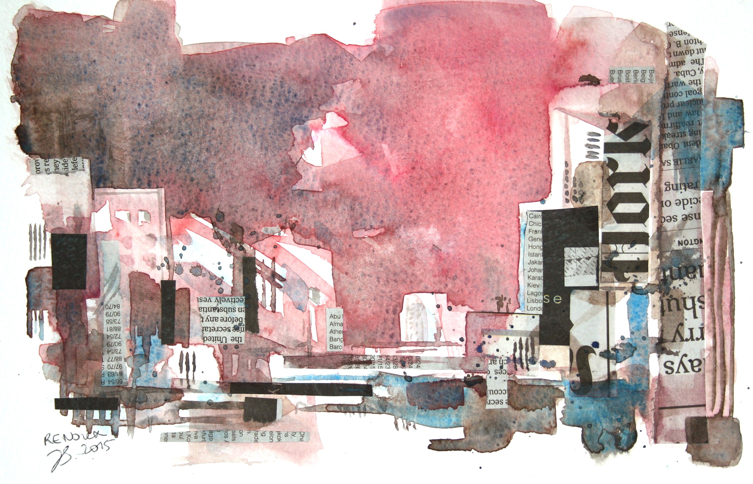 Vanessa Renoux, Urban paper III Vanessa Renoux, Urban paper III