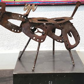 Sculpture, El toro crok-crok, Patopalomo