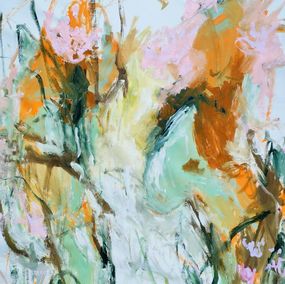 Peinture, Blooming flowers, Emily Starck