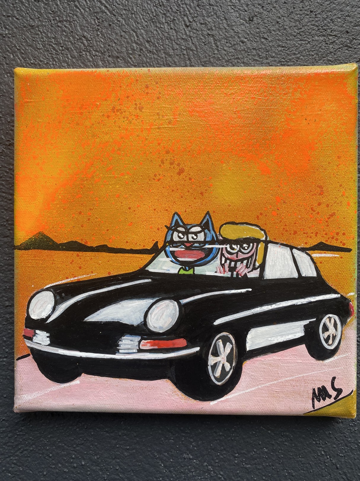 Seb Paul Michel, Vive les fleurs, les chats en voiture Seb Paul Michel, Vive les fleurs, les chats en voiture