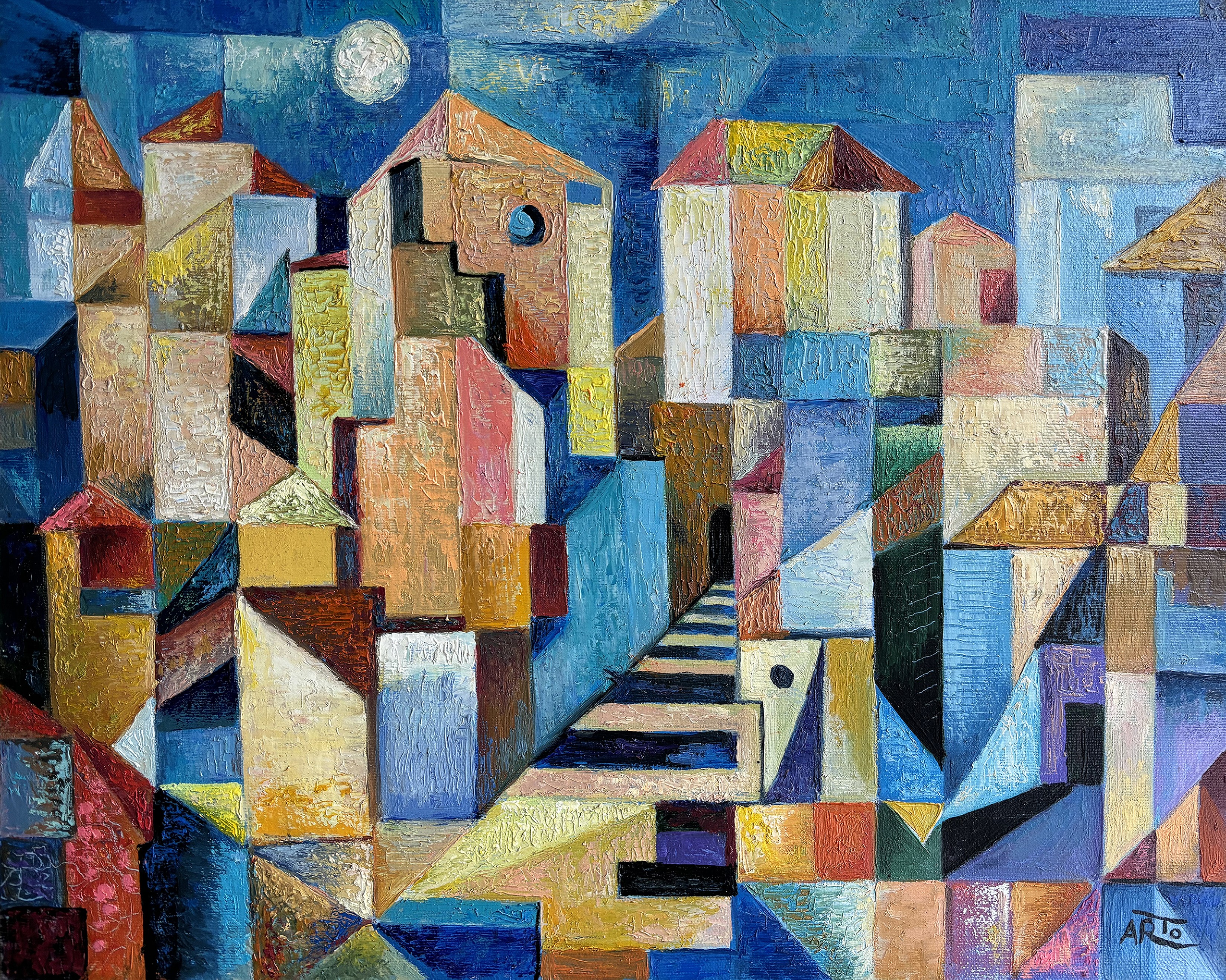 Arto Mkrtchyan, Moonlit Metropolis Arto Mkrtchyan, Moonlit Metropolis