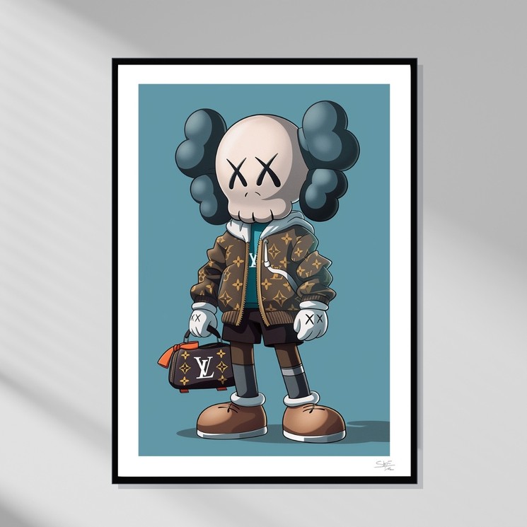 ▷ Kaws X Vuitton EA by Ske, 2024 | Print | Artsper