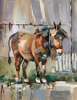 Peinture, Little donkey, Schagen Vita
