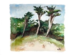 Zeichnungen, Les pins de Vendée, Gaelle Beyaert