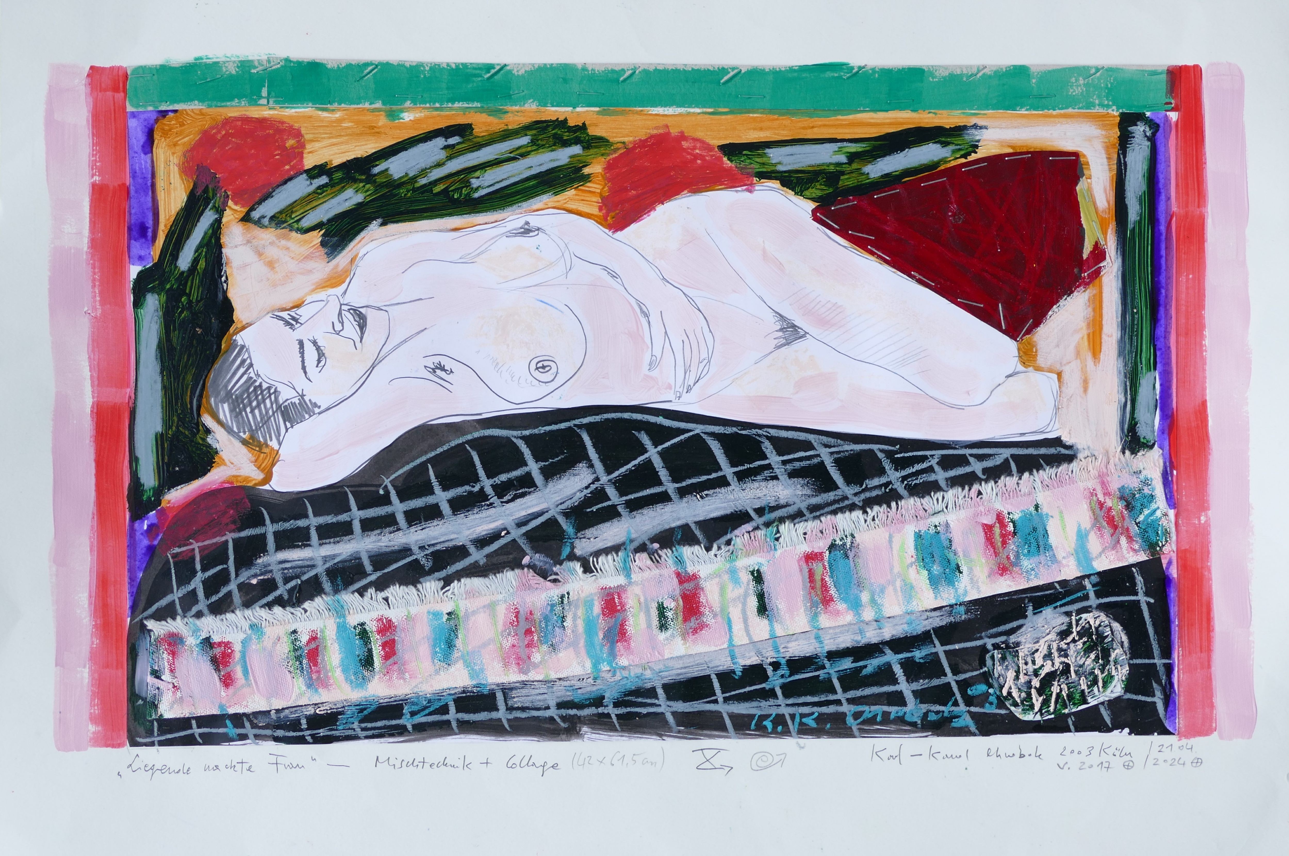 Karl-Karol Chrobok, Lying naked woman Karl-Karol Chrobok, Lying naked woman