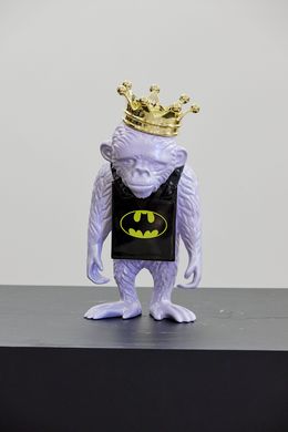 Sculpture, Crowned Monkey Batman, Diederik Van Apple