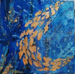 Peinture, Cobalt Sea, Adélaïde Leferme